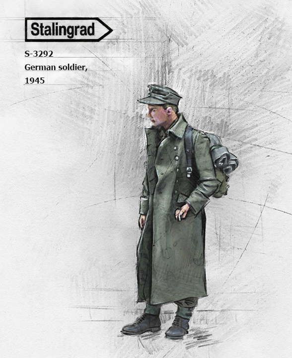 German soldier, 1945